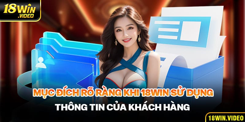 Mục đích rõ ràng khi cổng game sử dụng thông tin của khách hàng